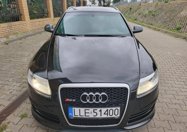 Audi RS6 cena 105999 przebieg: 251000, rok produkcji 2008 z Łęczna małe 92